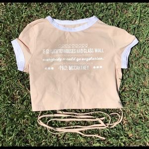 Crop to with Vegan Message by Paul McCartney